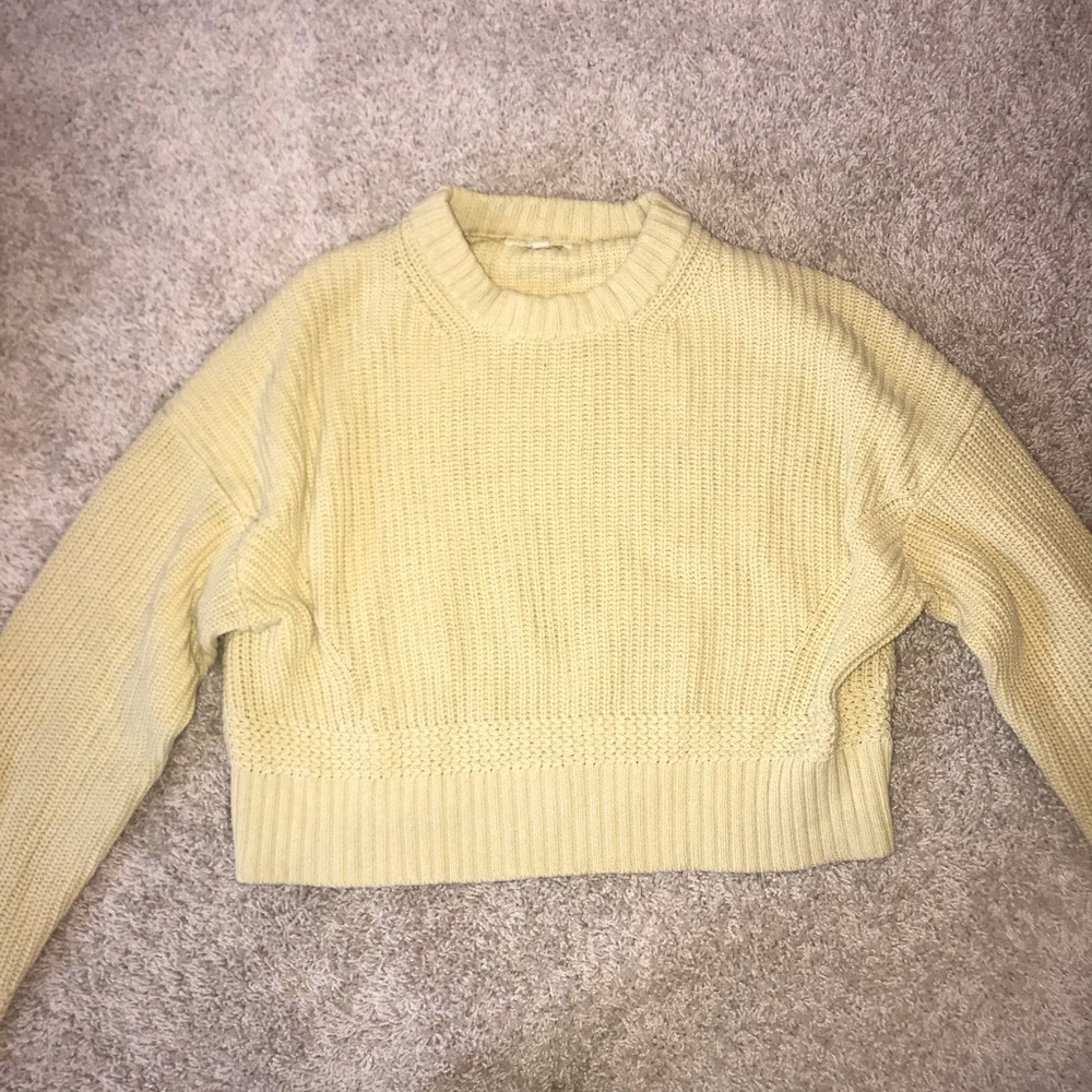 Pacsun Knit Cropped Sweater
